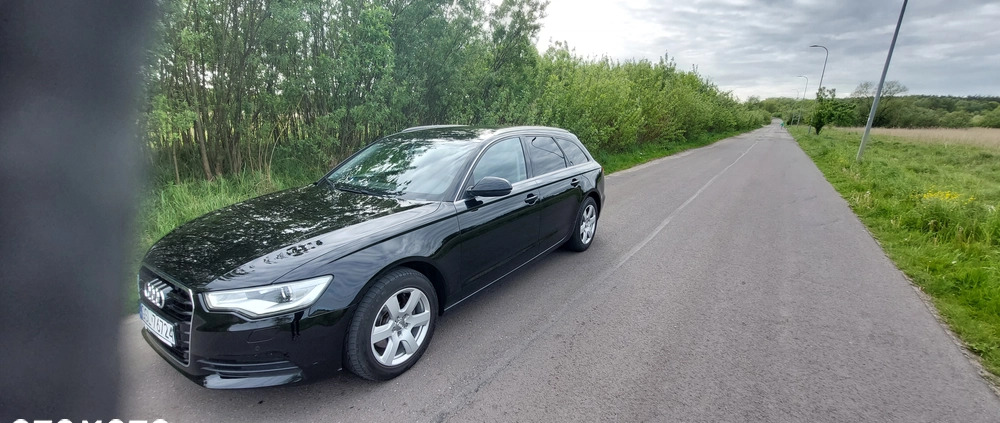 Audi A6 cena 59900 przebieg: 166000, rok produkcji 2014 z Słupsk małe 106